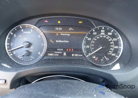 2020 Infiniti Qx50 Pure z USA, uszkodzony, nr VIN 3PCAJ5M18LF120488